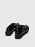 Selected LEATHER BLUCHER SHOES, Black, highres - 16087493_Black_005.jpg