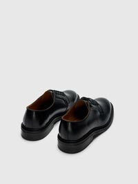 LEER BLUCHER VETERSCHOENEN, Black, highres
