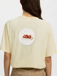 REGULAR FIT PRINT T-SHIRT, Afterglow, highres