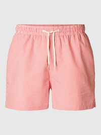 SEERSUCKER BADESHORTS, Hibiscus, highres