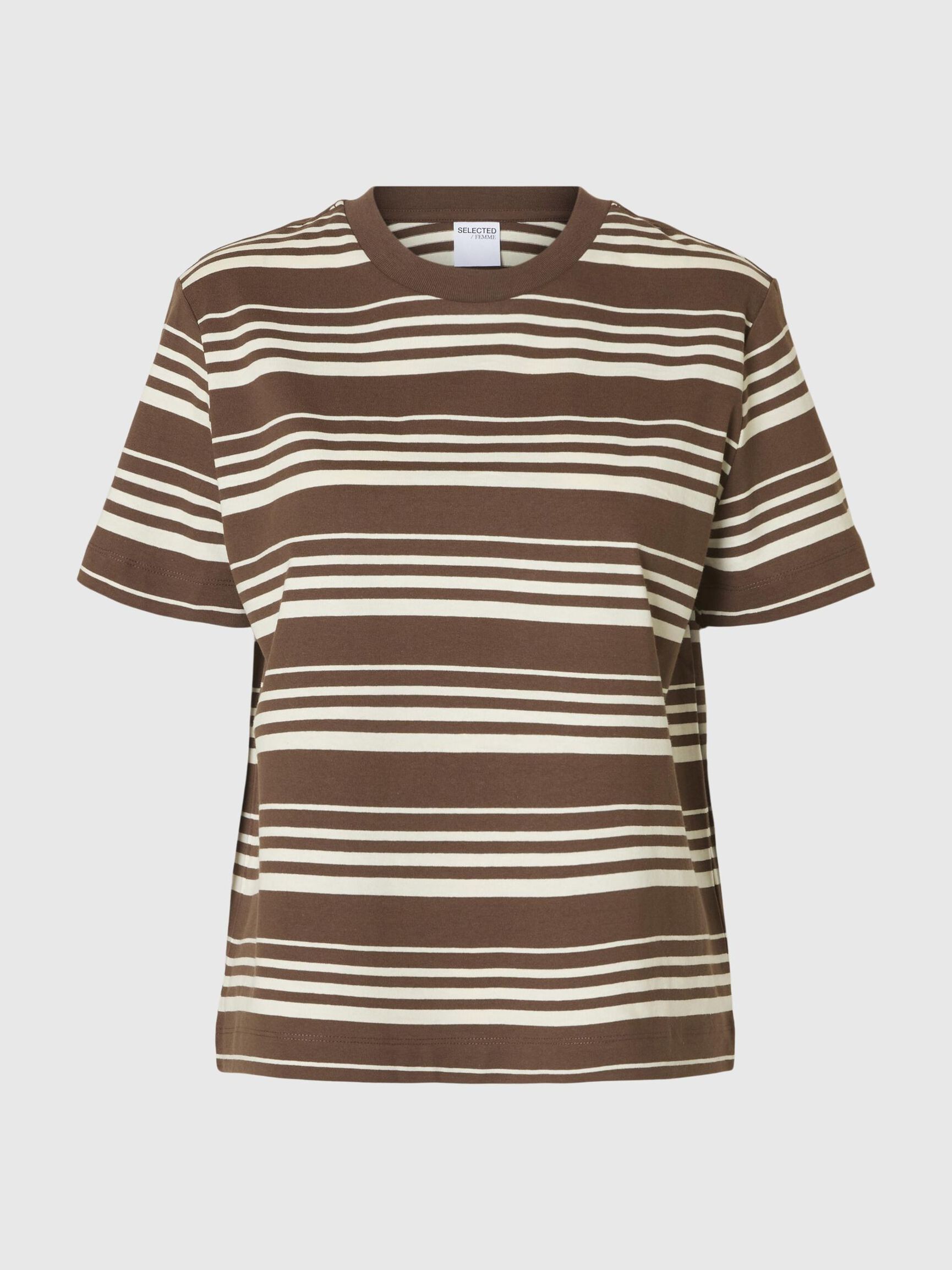 BOXY FIT T-SHIRT, Chestnut, highres