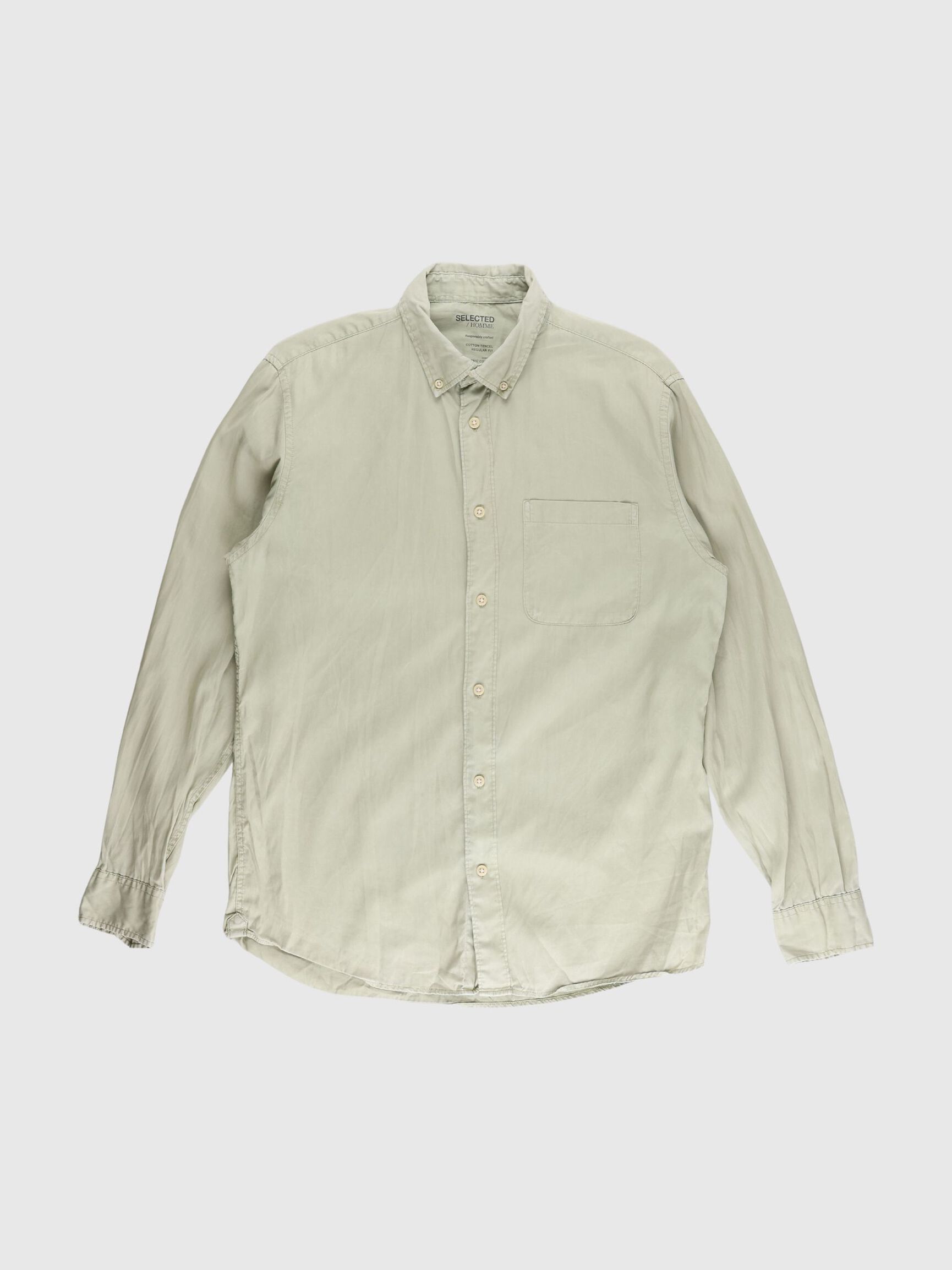 SOFT TENCEL™ LYOCELL SHIRT, Desert Sage, highres