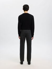 220 LOOSE FIT JEANS, Black Denim, highres