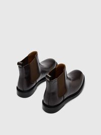 LEATHER CHELSEA BOOTS, Demitasse, highres