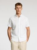Selected KLASSIEKE OVERHEMD MET KORTE MOUWEN, White, highres - 16092495_White_003.jpg