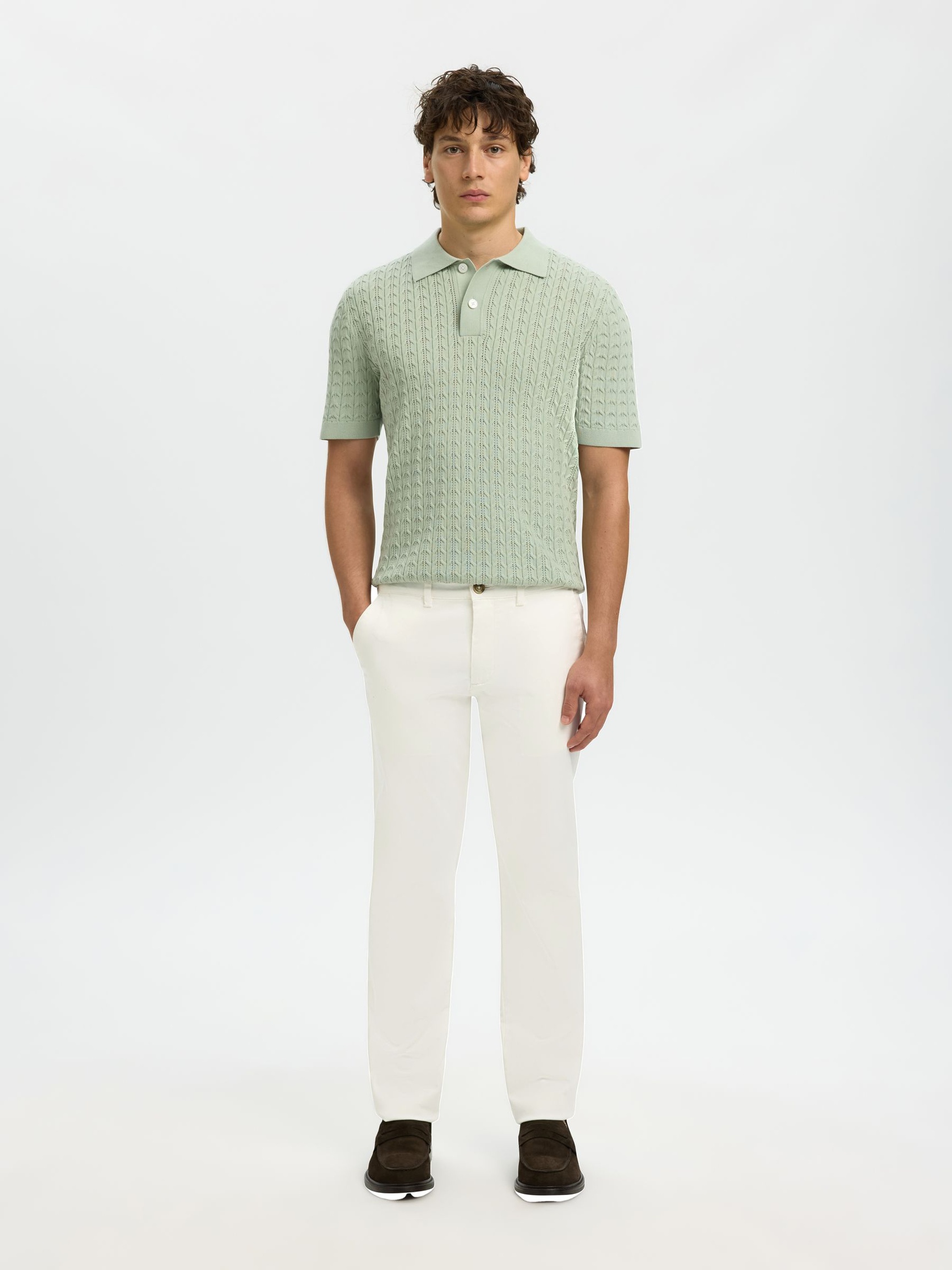 175 SLIM FIT FLEX CHINOS, Cloud Dancer, highres