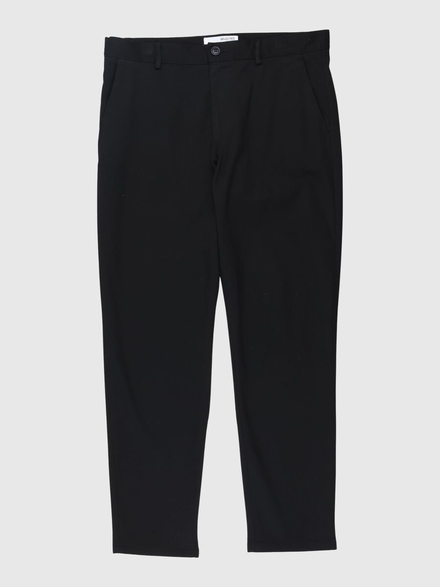 Selected 175 CORTE SLIM CHINOS, Black, highres - 80000370_Black_001.jpg