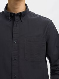 OXFORD HEMD, Black, highres