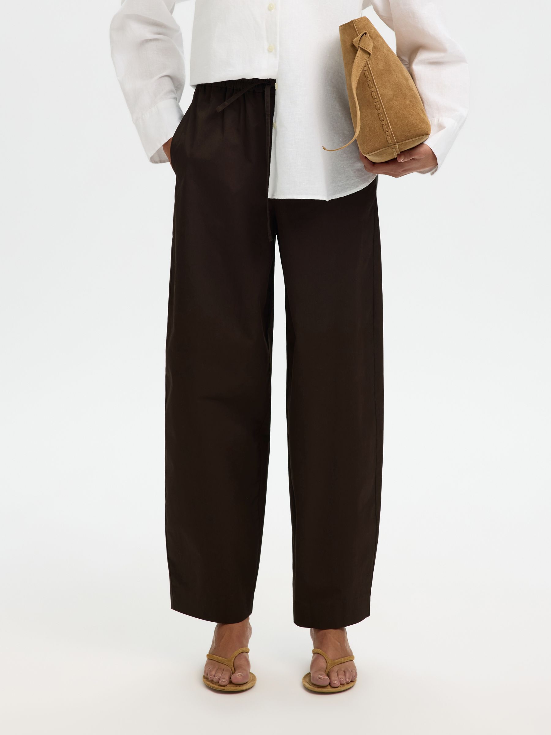 BAUMWOLLMIX BARREL FIT HOSEN, Delicioso, highres