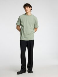 SHORT-SLEEVED RELAXED FIT T-SHIRT, Iceberg Green, highres