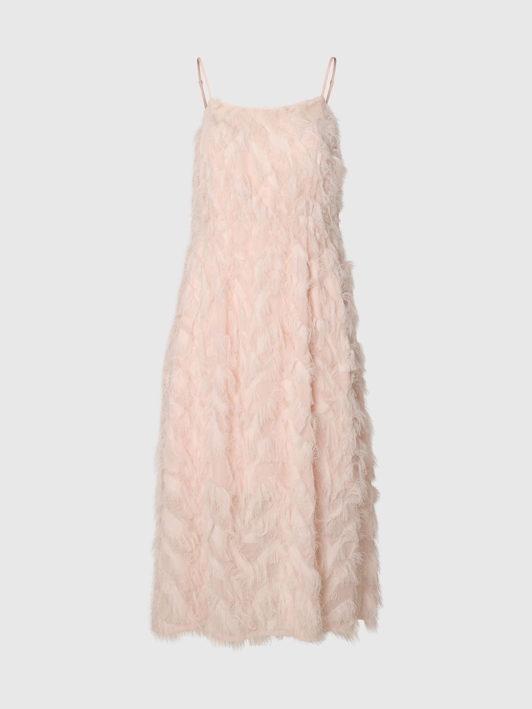 STRAP MIDI DRESS, Pale Dogwood, highres