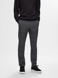 175 SLIM FIT GEBORSTELD CHINO, Dark Grey, highres