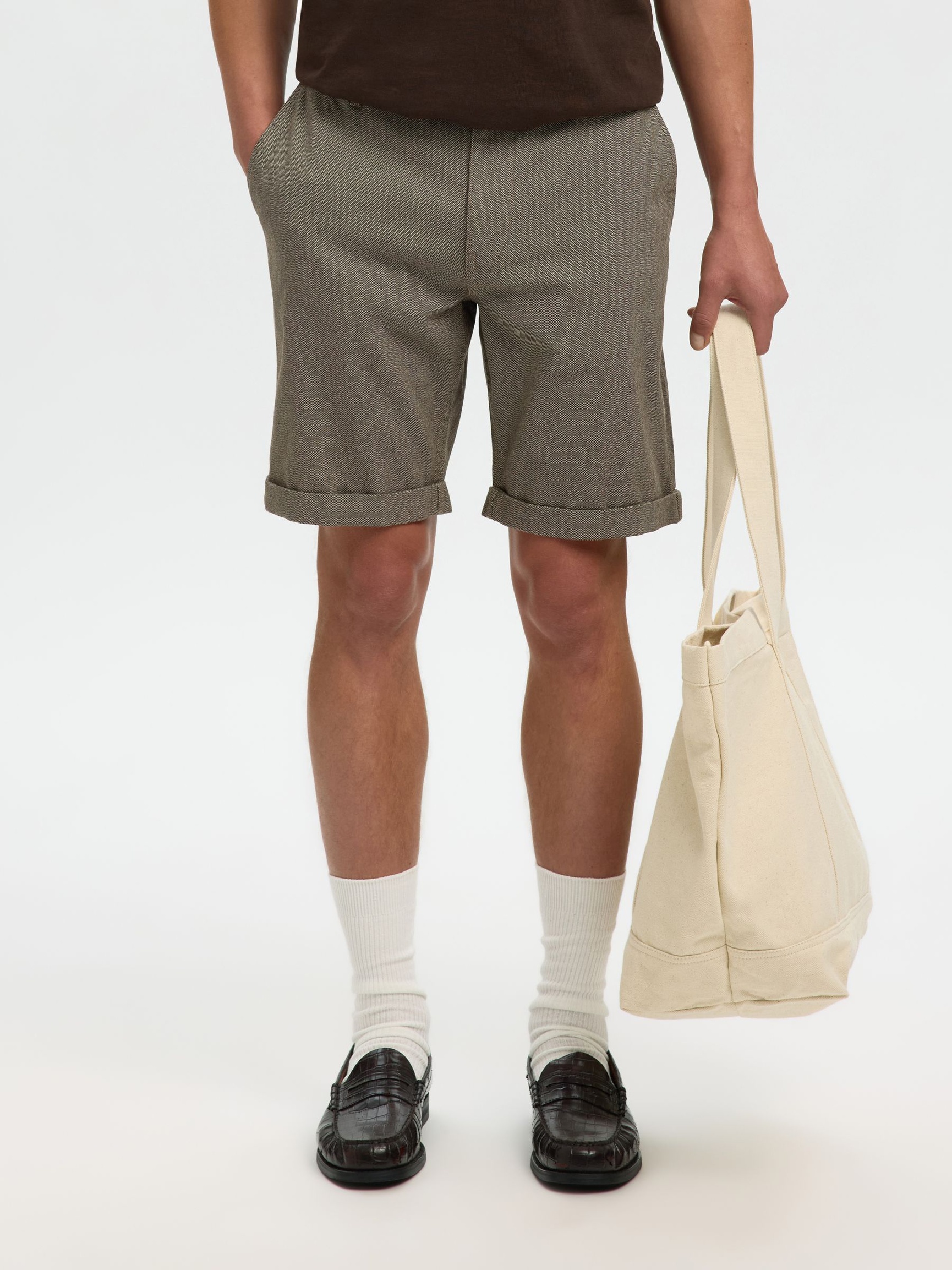 BOMULL FLEX SHORTS, Delicioso, highres