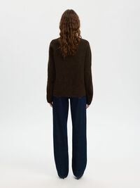 WOOL BLEND KNITTED JUMPER, Delicioso, highres