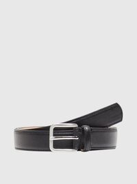 CLASSIC LEATHER BELT, Black, highres