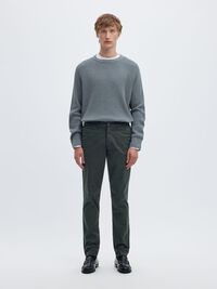 175 SLIM FIT FLEX CHINO, Dark Shadow, highres