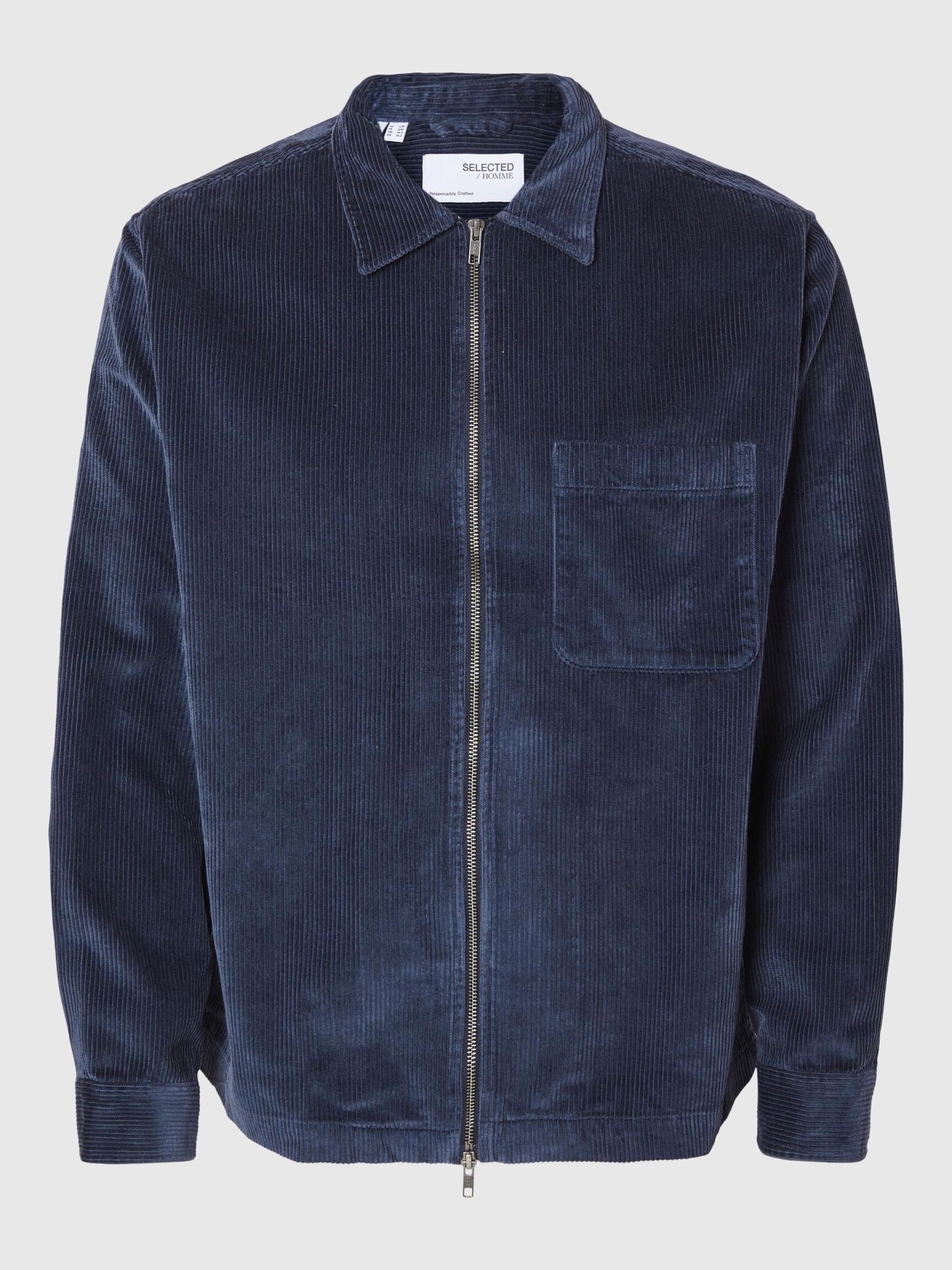 CORDUROY OVERSHIRT, Sky Captain, highres