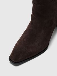 WILDLEDER KNIEHOHE STIEFEL, Delicioso, highres
