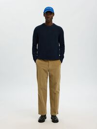 LANGÄRMELIGER STRICKPULLOVER, Sky Captain, highres