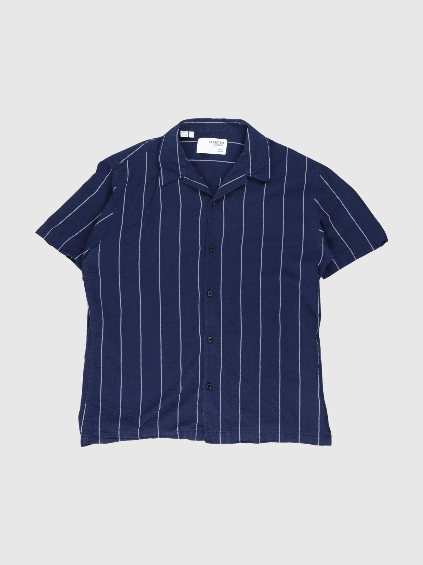 EN COTON À MANCHES COURTES CHEMISE, Sky Captain, highres
