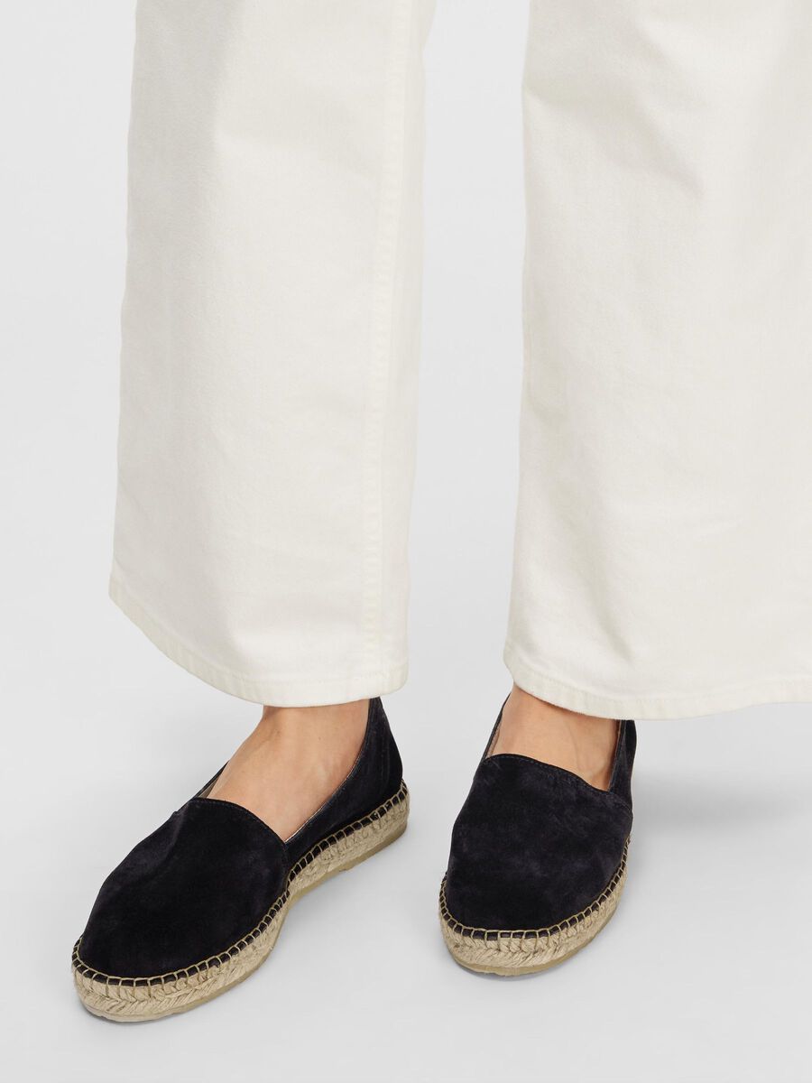 Selected WILDLEDER ESPADRILLES, Black, highres - 16088745_Black_003.jpg