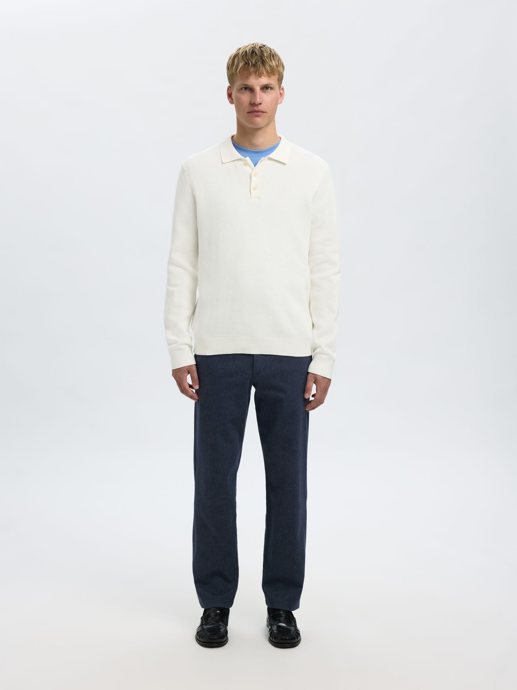 196 STRAIGHT-LEG TROUSERS, Dark Sapphire, highres