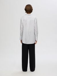 100% BAUMWOLL HEMD, Bright White, highres