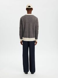 LANGÄRMELIGER STRICKPULLOVER, Demitasse, highres