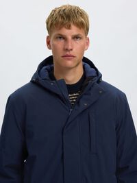 TECHNICAL PARKA COAT, Sky Captain, highres