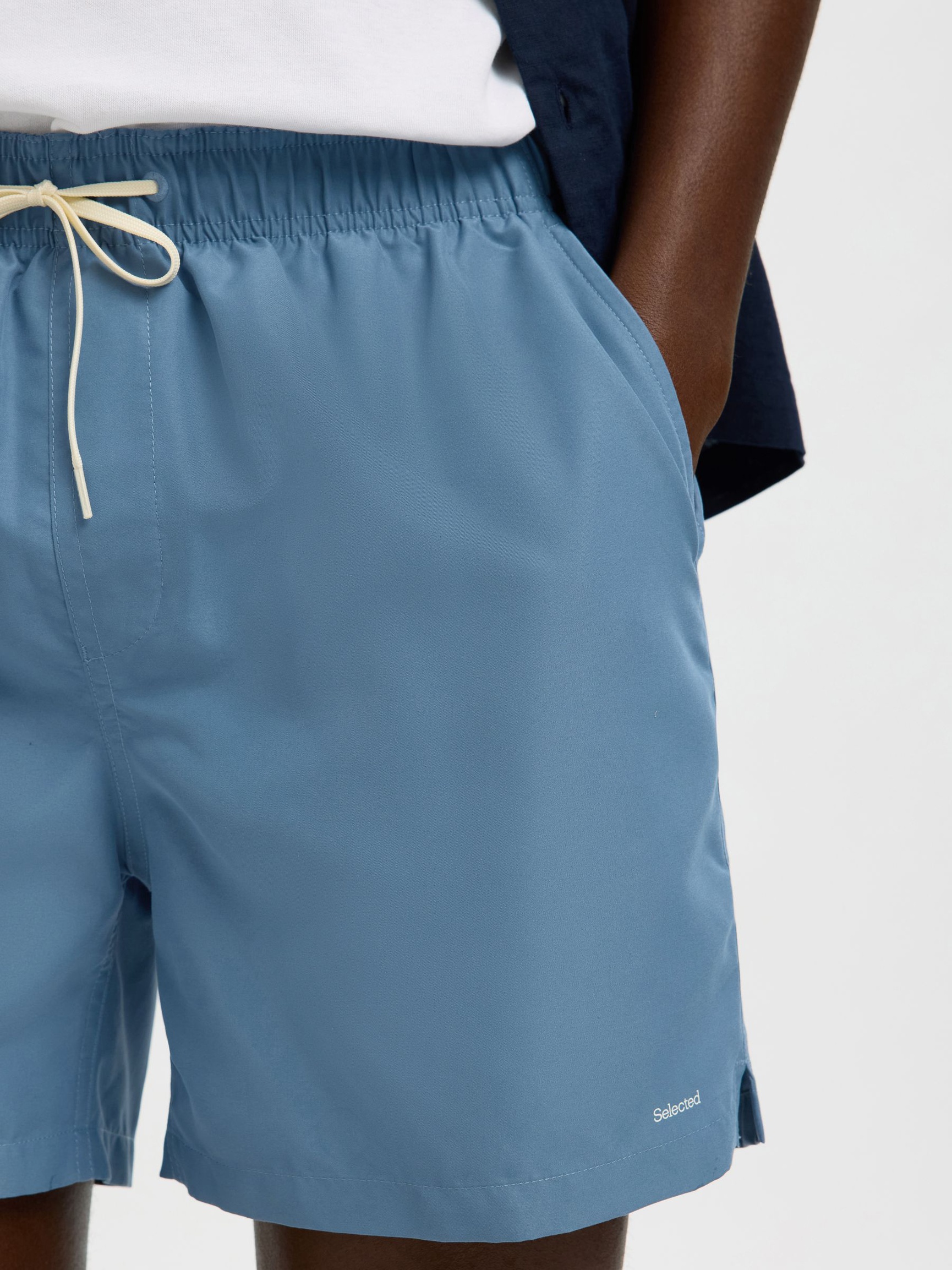 KLASSISKE BADESHORTS, Blue Mirage, highres