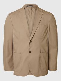 100% BAUMWOLL BLAZER, Chinchilla, highres