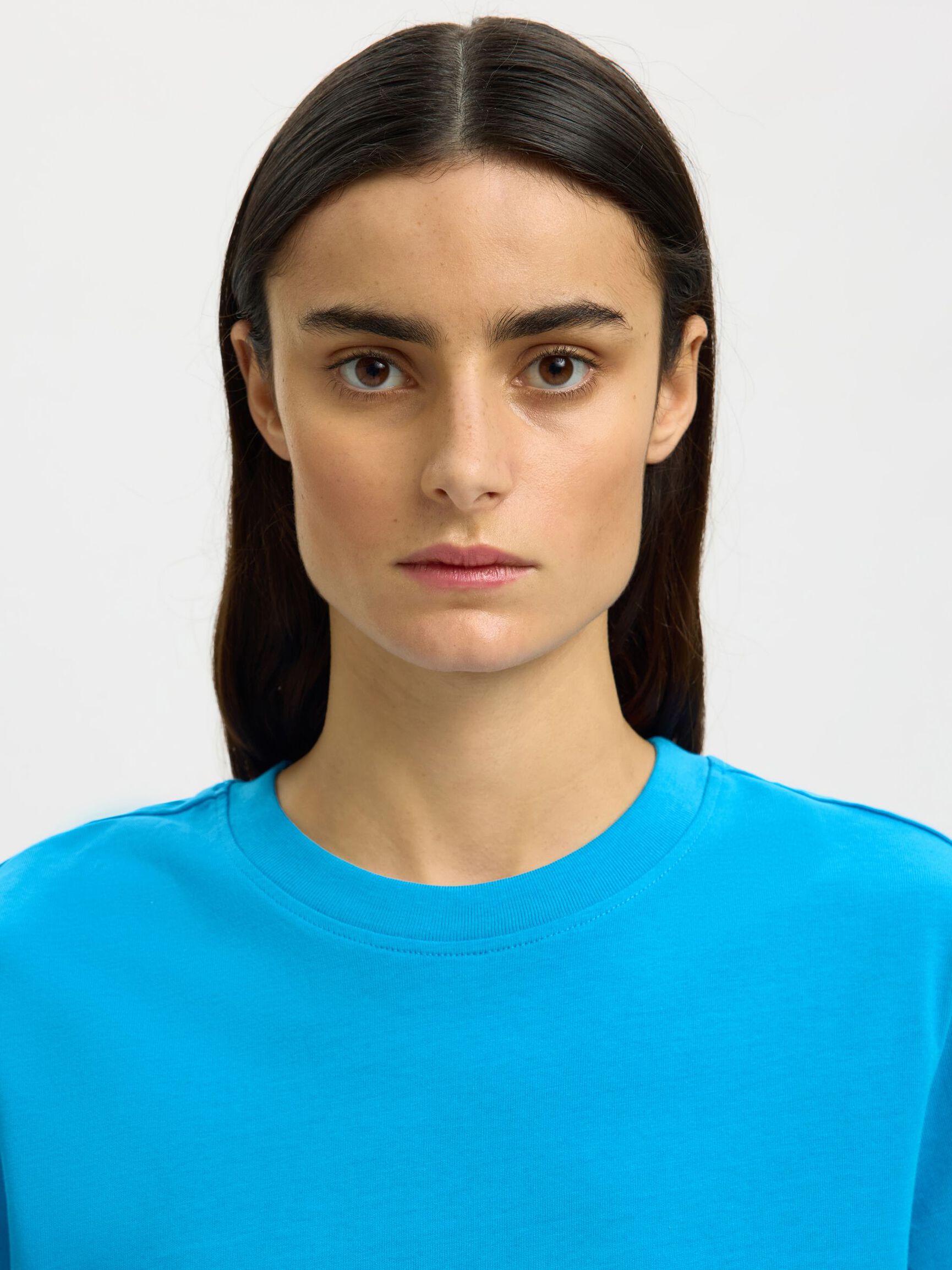 BOXY T-SHIRT, Malibu Blue, highres