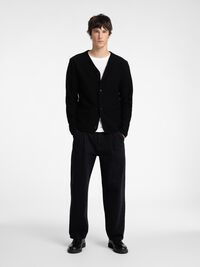 ULD CARDIGAN, Black, highres