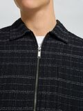 Selected ZIPPED OVERSHIRT, Black, highres - 16097193_Black_1171106_006.jpg