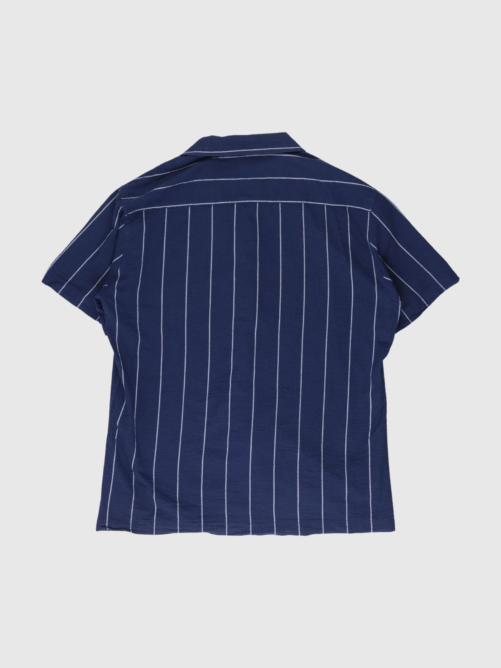 EN COTON À MANCHES COURTES CHEMISE, Sky Captain, highres