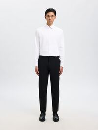 SLIM FIT HEMD, Bright White, highres