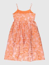 FLORAL MIDI DRESS, Iceland Poppy, highres