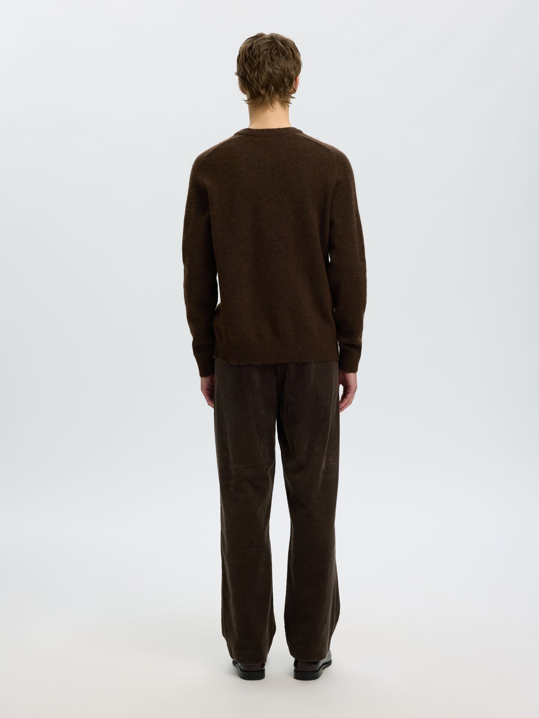 LONG-SLEEVED KNITTED JUMPER, Delicioso, highres