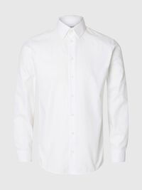 LANGÄRMELIGES SLIM FIT HEMD, Bright White, highres