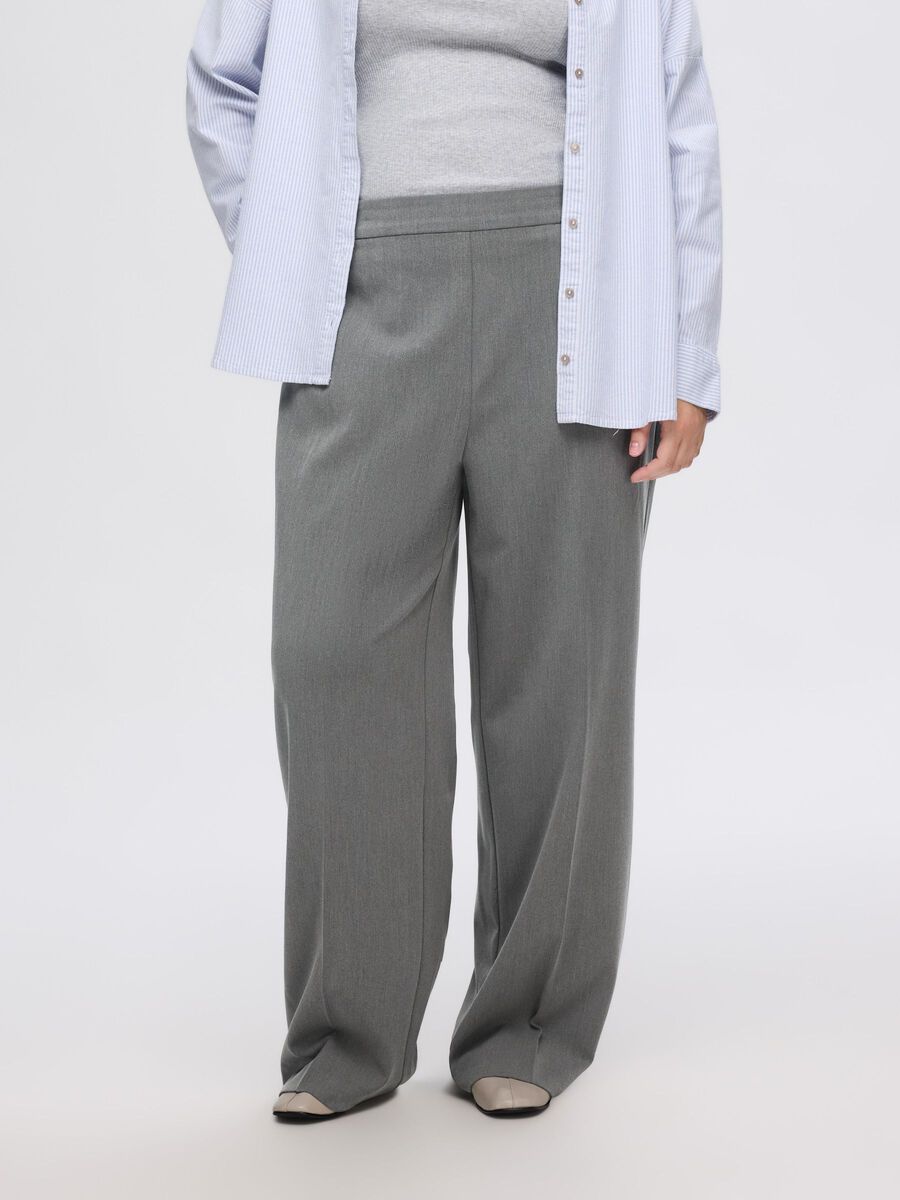Selected PANTALONI, Medium Grey Melange, highres - 16094122_MediumGreyMelange_002.jpg