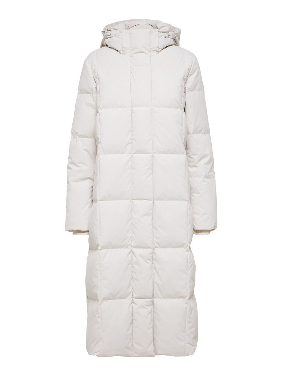 Selected LONGLINE RE:DOWN® WATTIERTE JACKE, Sandshell, highres - 16085083_Sandshell_001.jpg