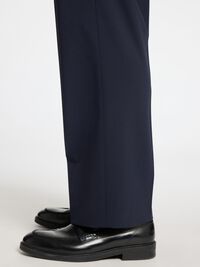 LÖS PASSFORM BYXOR, Dark Navy, highres