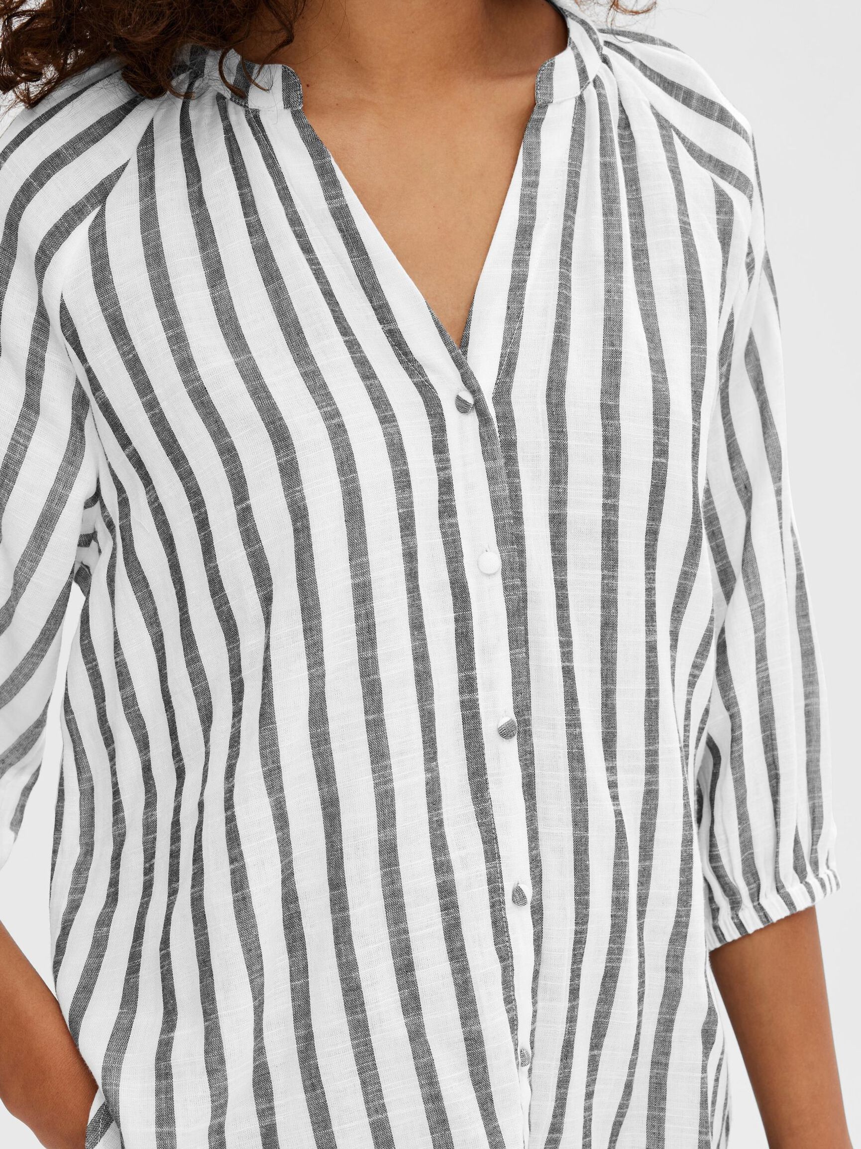 PRENDA DE ALGODÓN A RAYAS CAMISA, Snow White, highres