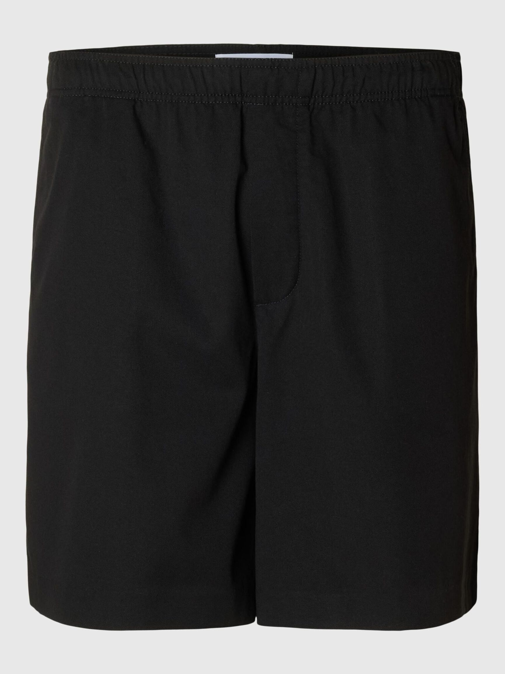 LOOSE FIT SHORTS, Black, highres