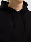 Selected 100% BAUMWOLL HOODIE, Black, highres - 16100000_Black_006.jpg
