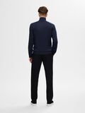 Selected VISCOSE BLEND HALF ZIP SWEATSHIRT, Sky Captain, highres - 16094477_SkyCaptain_004.jpg
