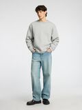 Selected RELAXED FIT SWEATSHIRT, Light Grey Melange, highres - 16099319_LightGreyMelange_008.jpg