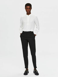 TAPERED TROUSERS, Black, highres