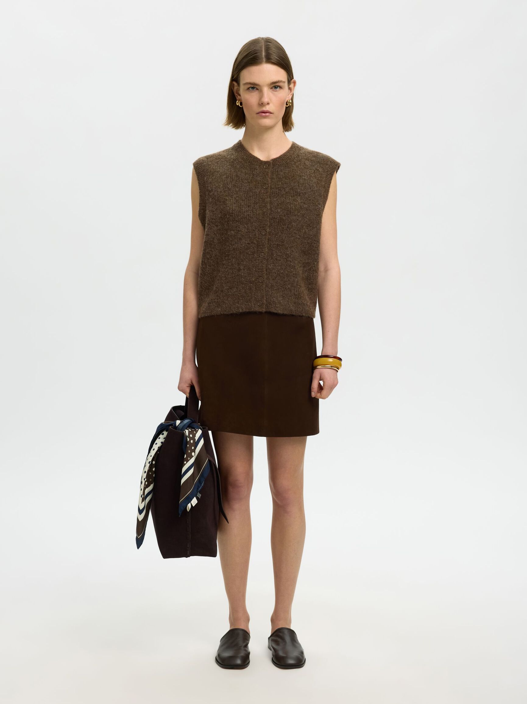 WOOL BLEND  WAISTCOAT, Dachshund, highres