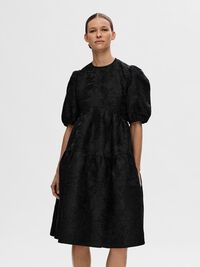 VESTITO MIDI, Black, highres